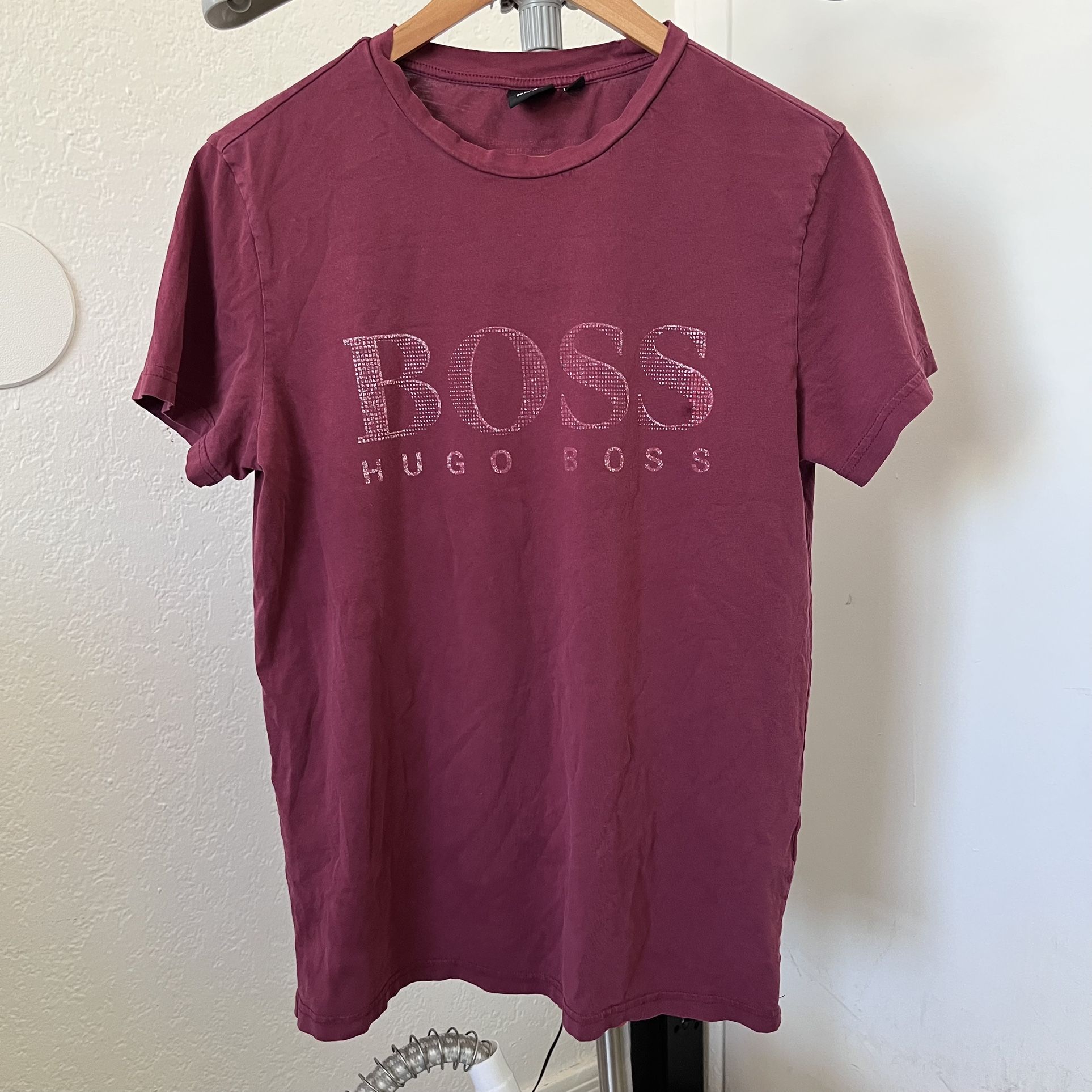 Hugo Boss Shirt Red Authentic Men’s Size Small
