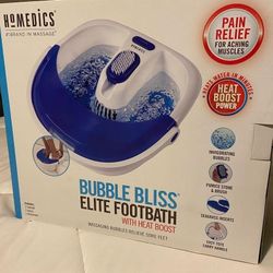 Spa-Style Bubble Footbath