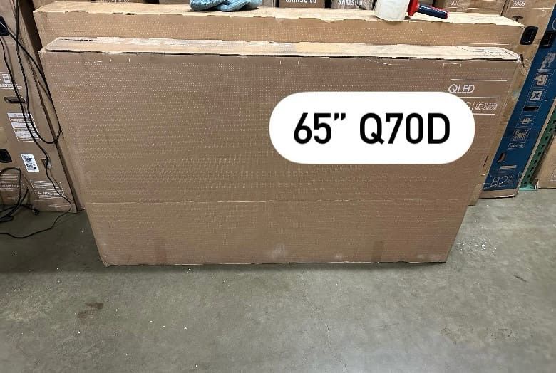 SAMSUNG 65-Inch Class QLED 4K Q70D Series Quantum HDR, Dual LED, Object Tracking Sound Lite, Q-Symphony, Motion Xcelerator Turbo+, Gaming Hub, Smart T