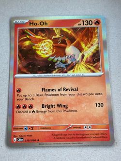 Ho-Oh 010/086 - Holo Rare - Pokémon TCG: Chaos Rising - English NM