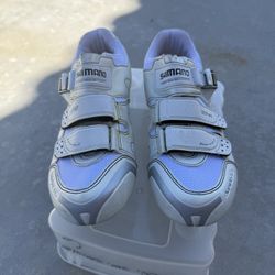 Riding Bike Woman Shoes