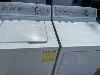 Ge washer and dryer set works great