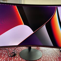 Samsung 27” FHD Curved Monitor 