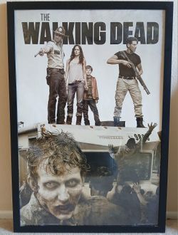 Framed The Walking Dead Wall Art