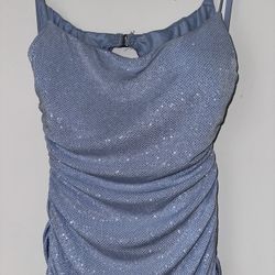 Baby Blue Formal Gown