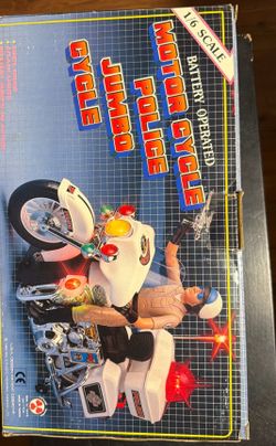 Vintage Toy SA-170A 1/6 Scale Jumbo Police Motor cycle