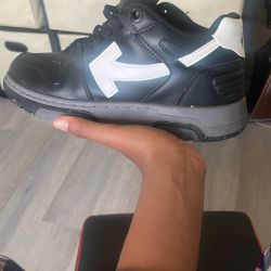 Off White grey And Black Size 8 Men