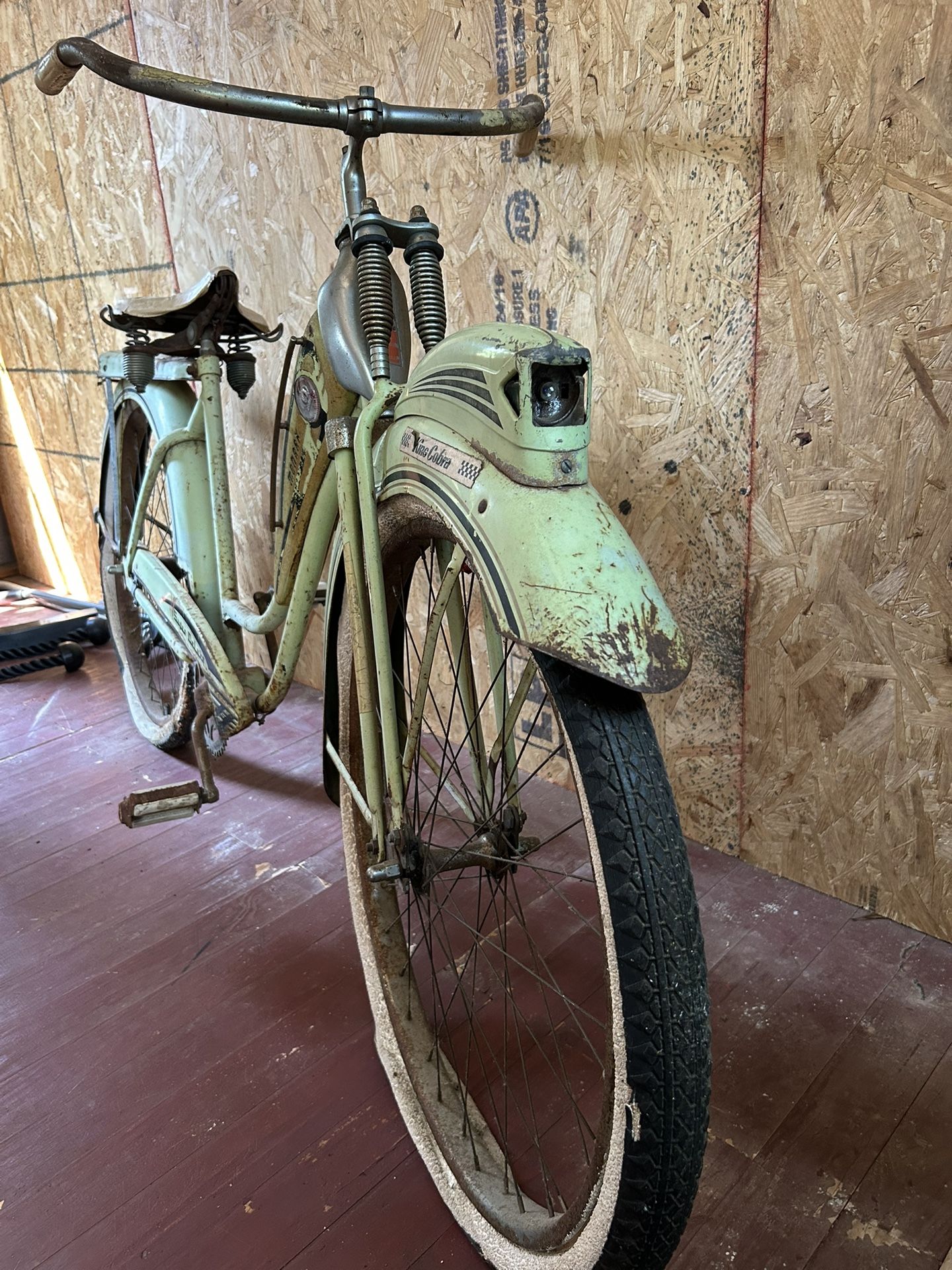 Monark Super Deluxe 1950's Women's Bicycle UNRESTORED - Main Image