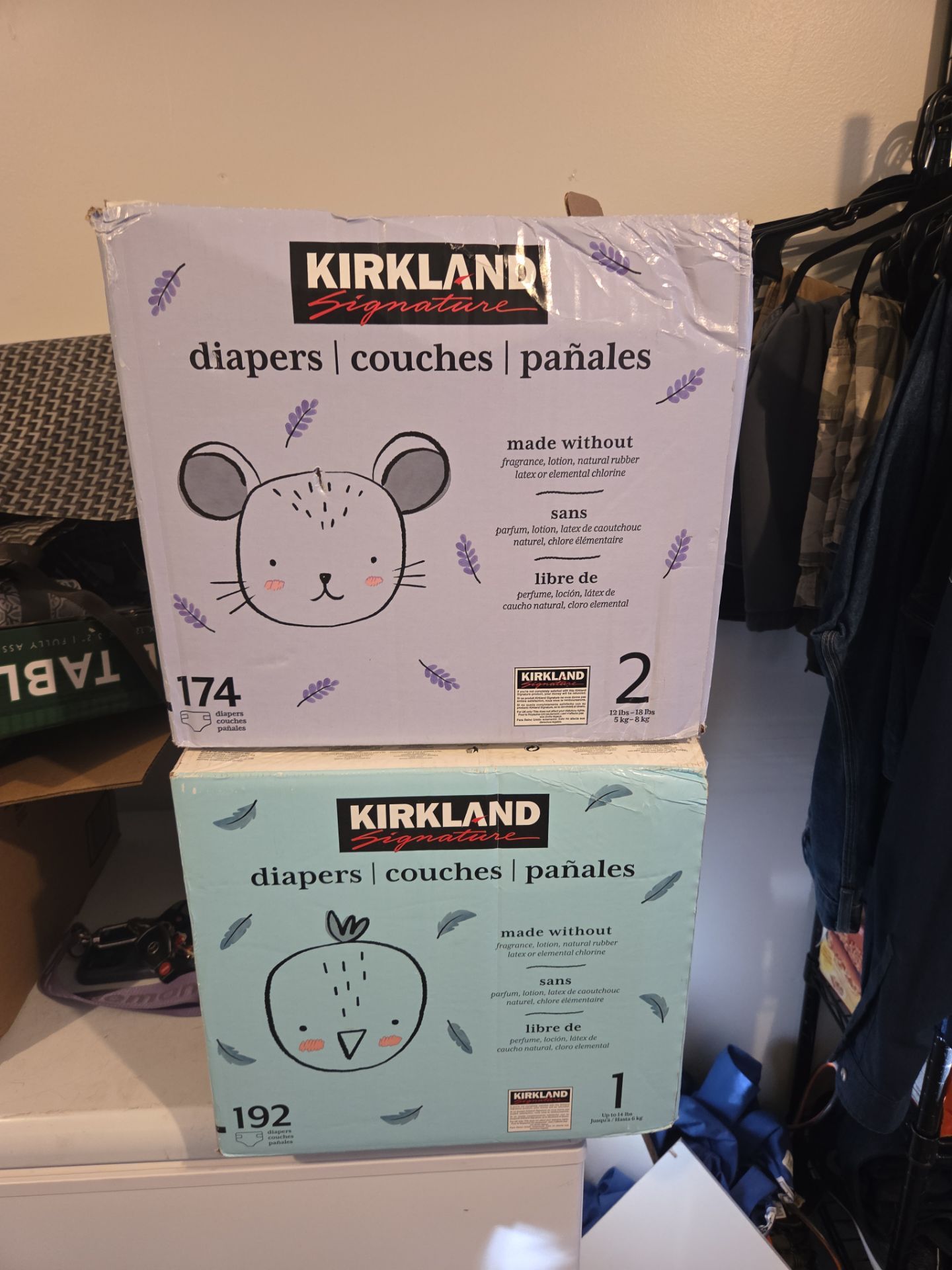 Diapers, nighttime underwear, pamoers, and pull-ups