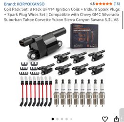 KORYOIXANSO UF414 Ignition Coil Pack & Tune-Up Kit