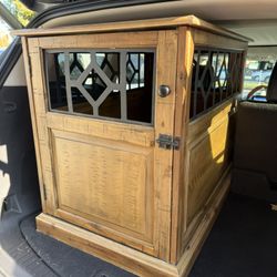 Used End Table Dog Crate
