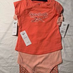 Girls Reebok 3pc Set 24M