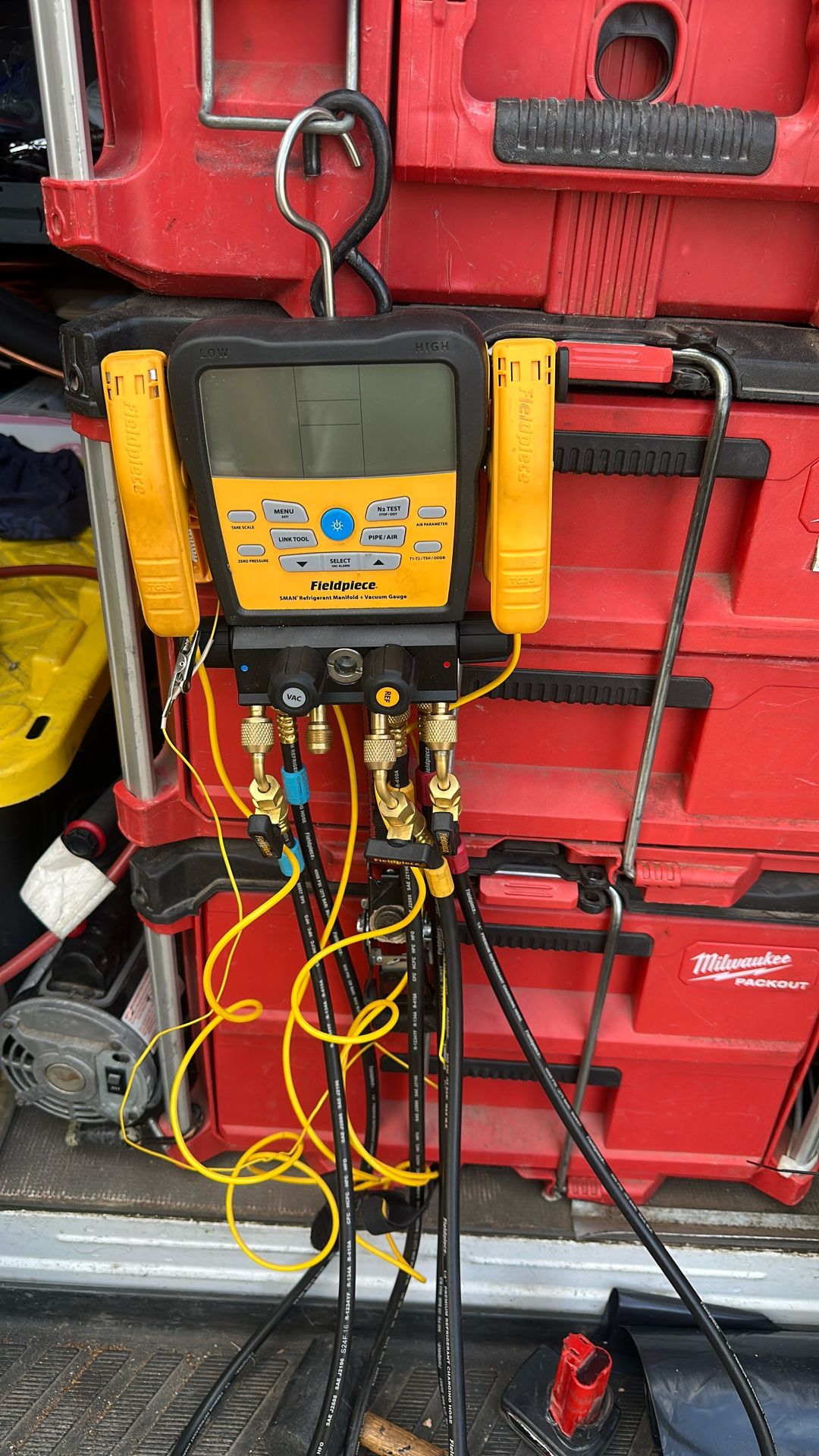 Fieldpiece SM482v With Hoses Used Few Times