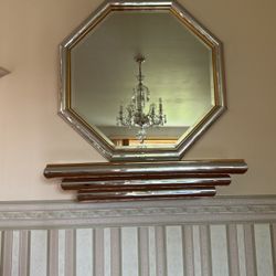 Mirror And Shelf