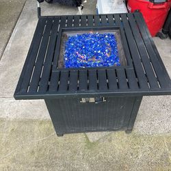 Square working fire Pit