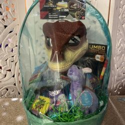Jurassic Easter Basket $65