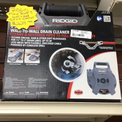 Rigid Flex Shaft Wall 2 Wall Drain Cleaner 