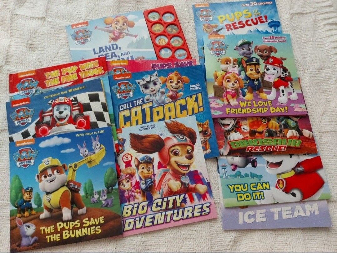 12 Paw Patrol Books