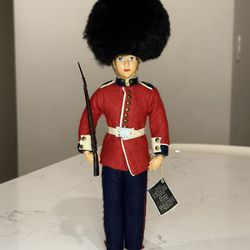 English Beefeater Doll by Peggy Nisbet Guard Soldier Guardsman England