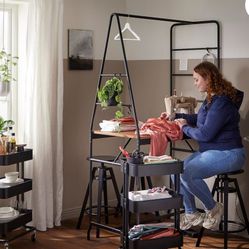 Edge Is Swelled  Workstation Desk Dinette Set Dining Table Apartment Size Bar Top Ladder Rack Organizer