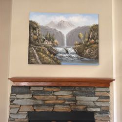 Waterfall Painting