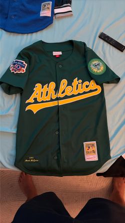MITCHELL &NESS MARK McGwire :/// JACKIE ROBINSON 50th Anniversary BREAKING BARRIIERS