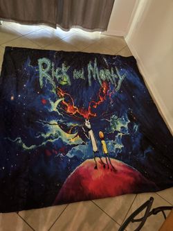 Rick And Morty Comforter