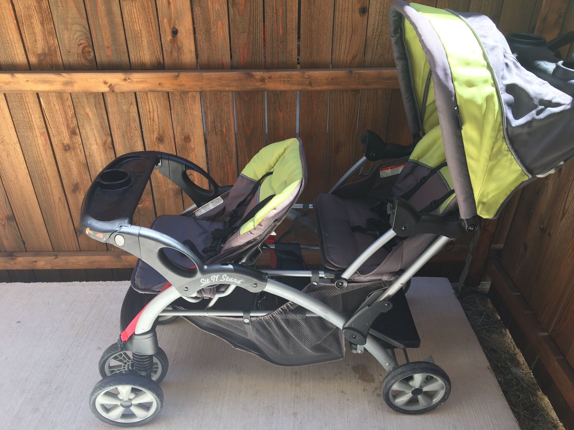 BabyTrend Sit-n-Stand Double Stroller