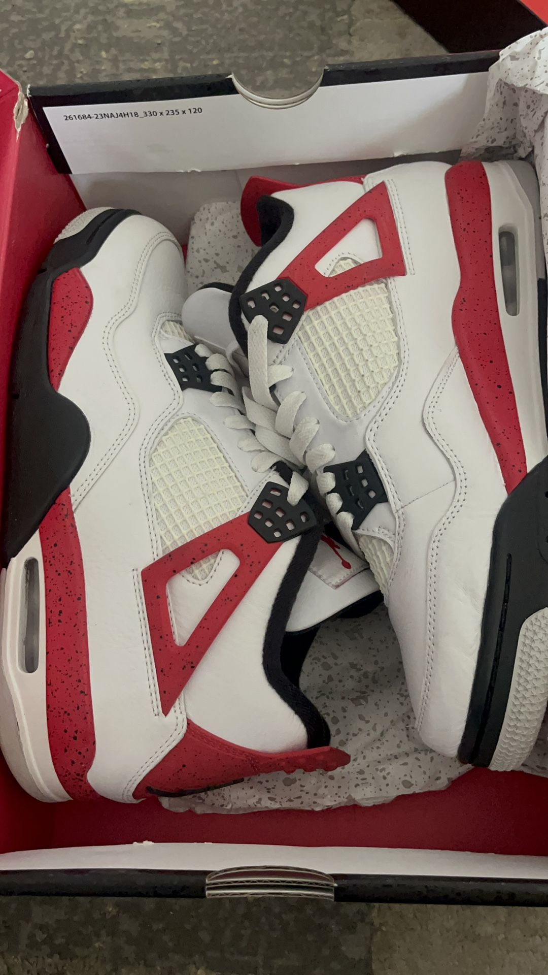 JORDAN 4s Red Cement🔥✅ Auth100%