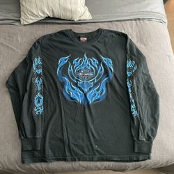 Vintage Long Sleeve Harley Davidson Shirt XL