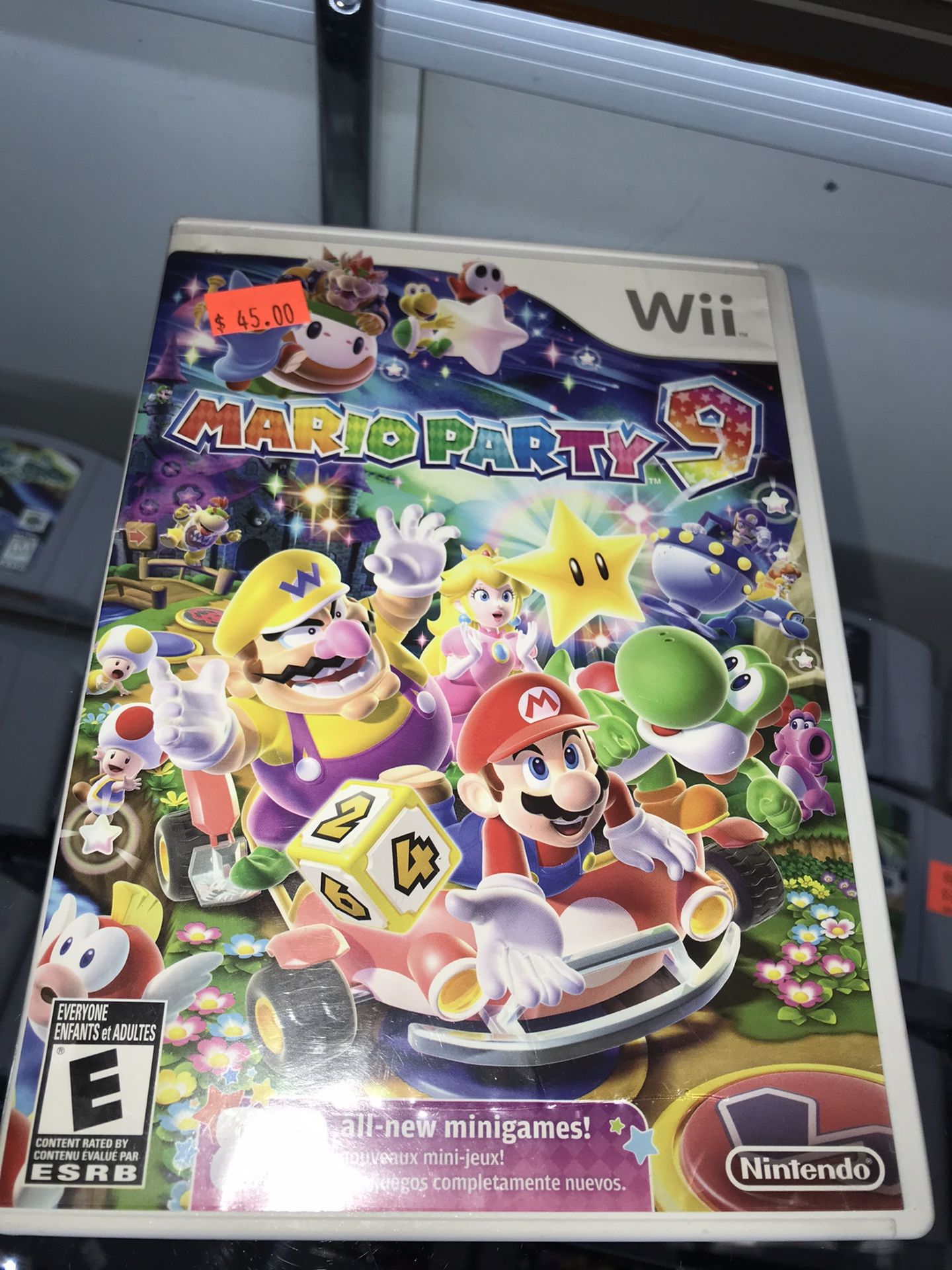 Mario party 9 video game in stock ( plaza garland)