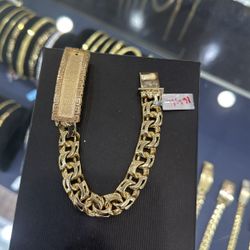 10k Gold Chino Beacelet