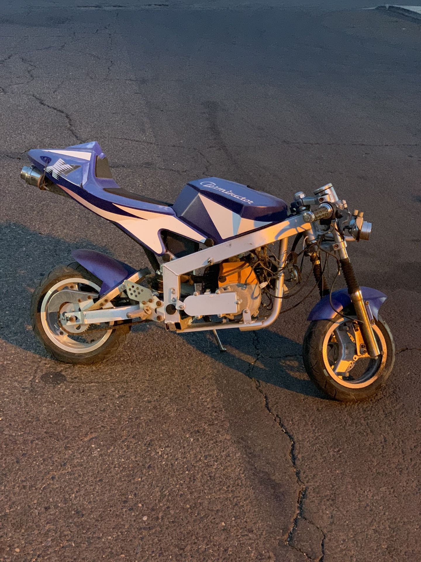 Terminator Pocket Bike * Does NOT Run* Mini Bike $200 Cash 63rd Ave And Bell Road