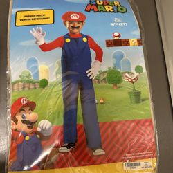 Kids Super Mario Costume 