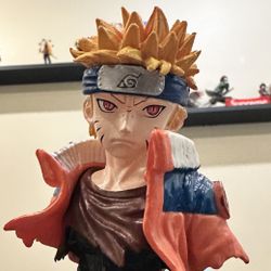 Naruto Uzumaki Head Bust PVC Figure Statue Toy Gift Desk decor