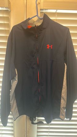Navy and grey Nike jacket