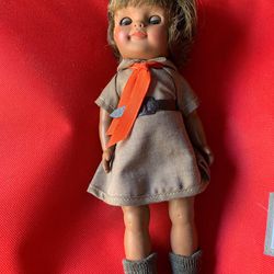 Vintage Brownie And Girl Scout Dolls