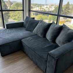 Dark Gray Sectional Couch