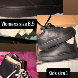 The all black ones on the right for $60 and the other 2 for $30