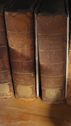 Backwoods Edinburgh 24 Volume Books 1820' - 1870's