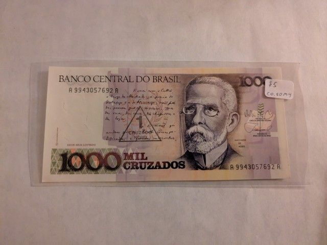 Uncirculated Brazilian Banknote