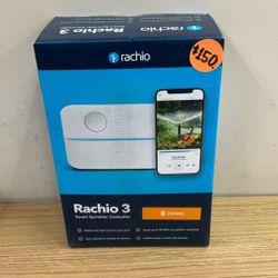 RACHIO 3 SMART SPRINKLER CONTROLLER 8 ZONES.