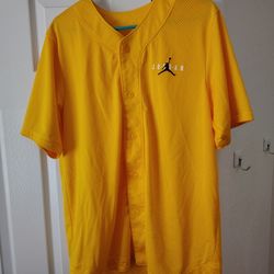 ordan Air Jordan Taxi Mesh Baseball Jersey Size L. $ 50.00