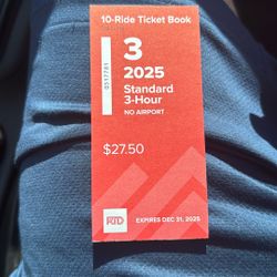 RTD 10 Tickets