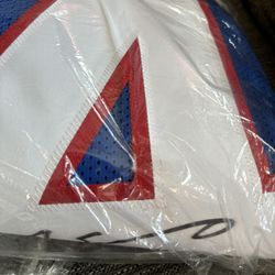 Terrell Edmond autographed jersey with paperwork