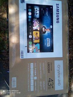 Brand new Samsung 43 inch in box