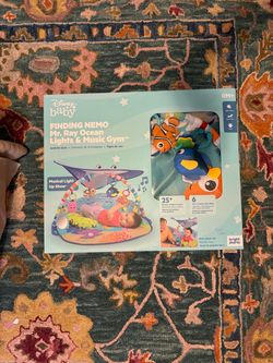 Bright Starts Disney Baby Finding Nemo Mr. Ray Ocean Lights & Music Gym