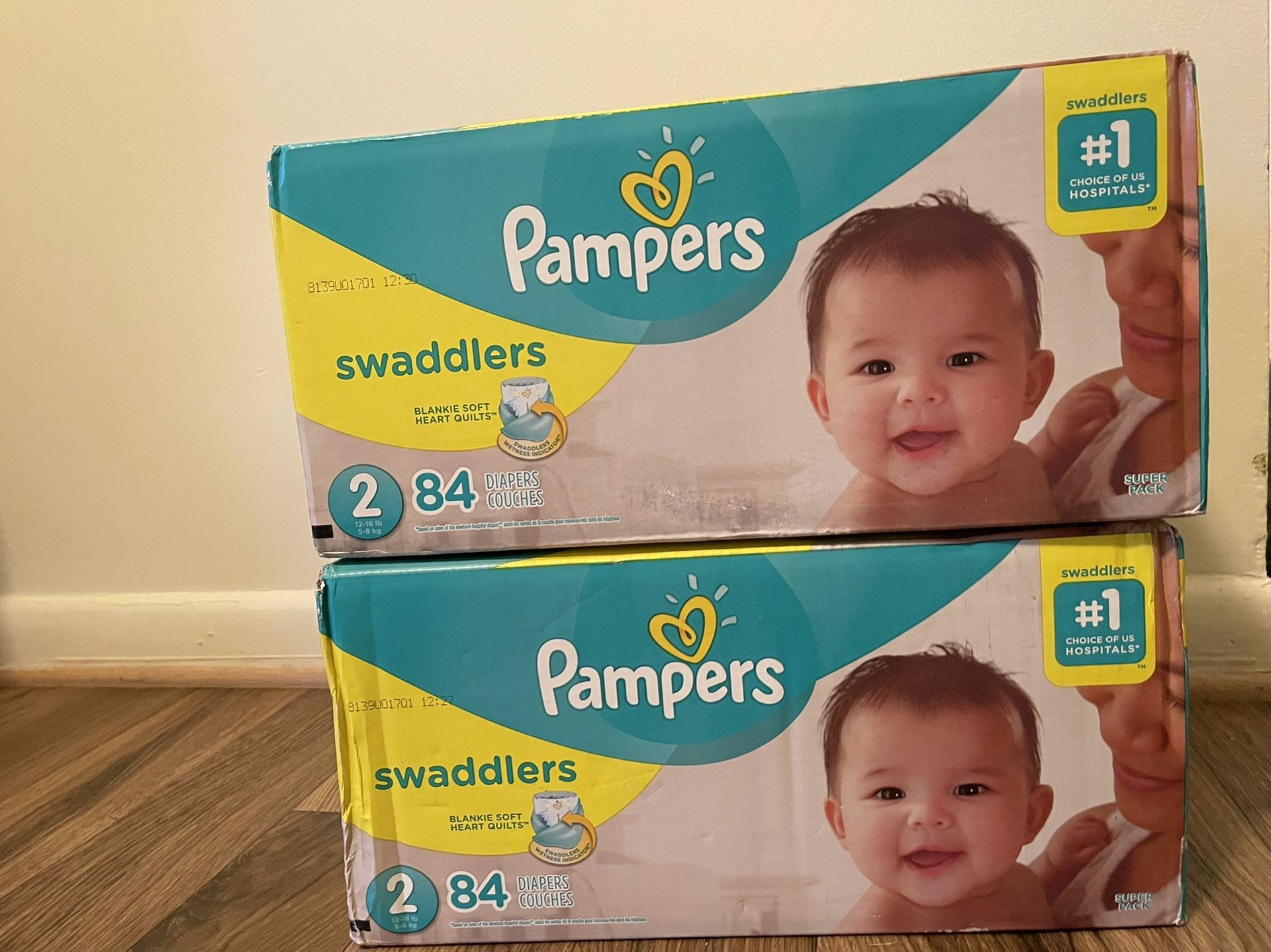 Pampers Size 2 Swaddles 