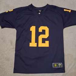 Aaron Rodgers Youth Green Bay Packers Jersey Size Large 14 16