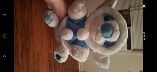 White And Blue STITCH PLUSHIE